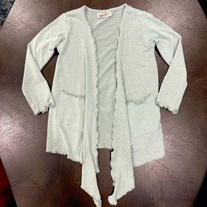 Light green Dot Dot Smile cardigan sweater